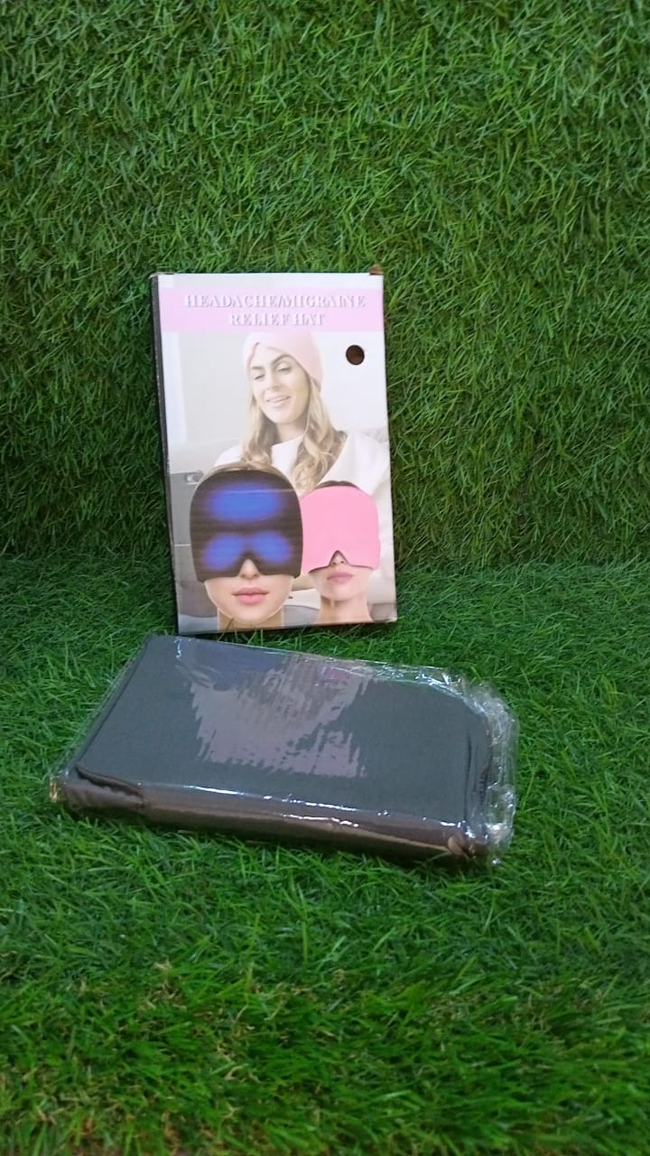 Wearable ice head wrap for migraine relief Wearable ice head wrap for migraine relief